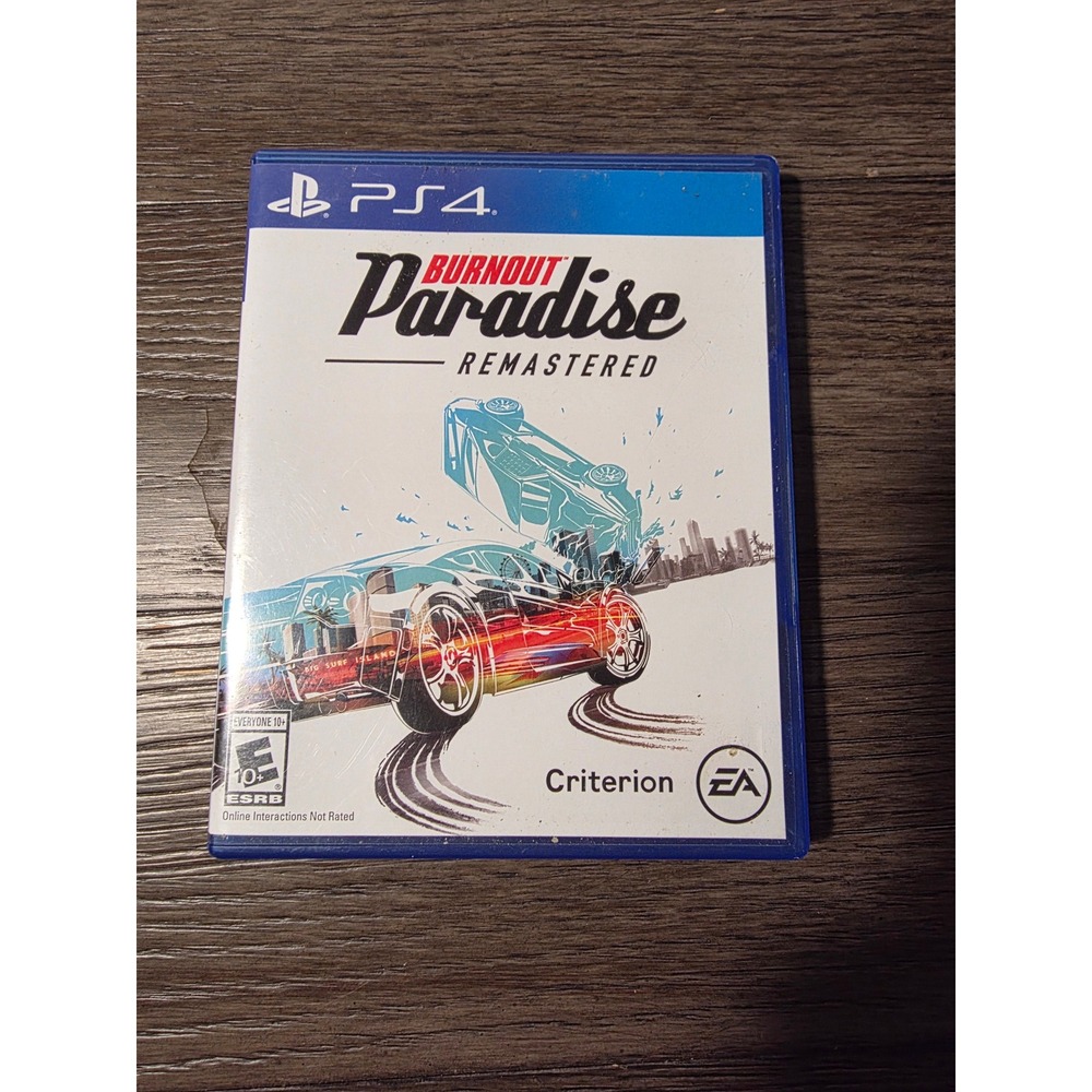 Burnout Paradise Remastered Sony PlayStation 4 PS4 Racing Game EA Criterion